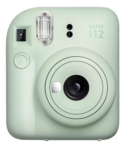 Câmera Mini 12 Instantânea Fujifilm Verde Menta