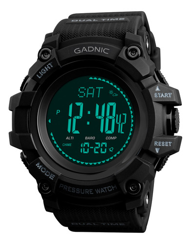 Reloj Pulsera Gadnic Digital Sumergible Hombre Deportes 