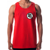 Playera Tanktop Dragon Ball Dgbz Kame House Frente Y Espalda