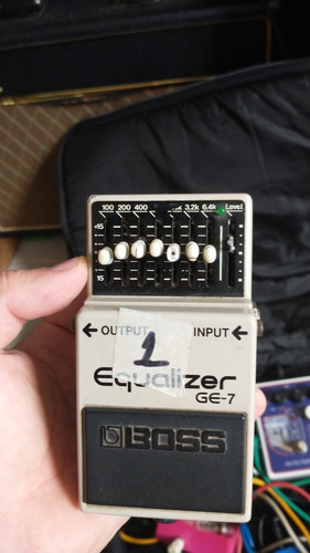 Pedal Equalizer Boss Ge-7