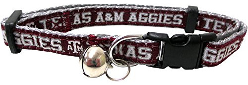 Accesorios Mascotas Collegiate, Collar Gatos, Texas A&a...