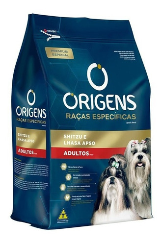 Origens Raças Específicas Cães Adultos Shitzu/lhasa Apso 1kg