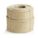 Cuerda De Henequén O Sisal De 6 Mm O 1/4 PuLG, 50 Mtrs 