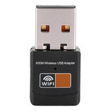 Adaptador Wifi Usb 2.4g-5g 600 Mbps Mini Inalámbrico De Dobl