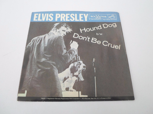 Elvis Presley - Hound Dog/ Don't Be Cruel - Single Us 1985 