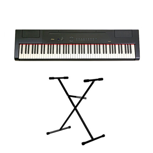 Combo Piano Digital Artesia Pa88h Con Soporte Tijera Envios