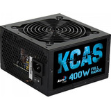 Fonte Gamer Atx Aerocool Kcas 400w 80 Plus Full Range Apfc