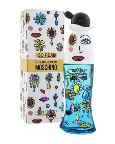 Perfume Moschino So Real 100ml Mujer 100% Original Importado