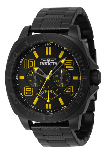 Reloj Para Hombres Invicta Speedway 46891 Negro