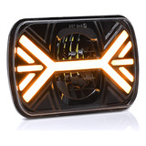 Faros De Coche Led.pulgadas 5x7 7x6 Con Luz Alta/baja Drl