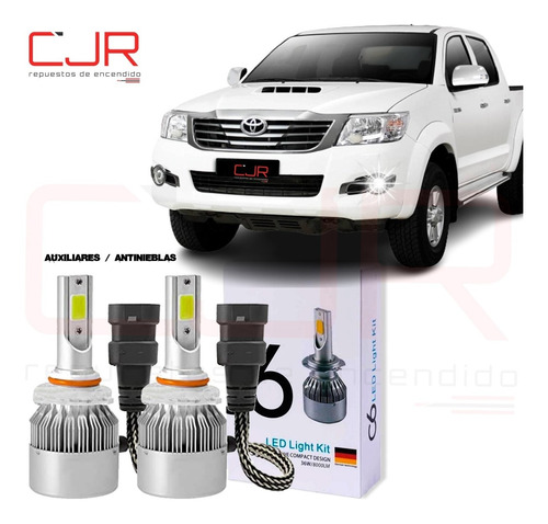 Lampara Cree Led Toyota Hilux Faros Antiniebla Auxiliar