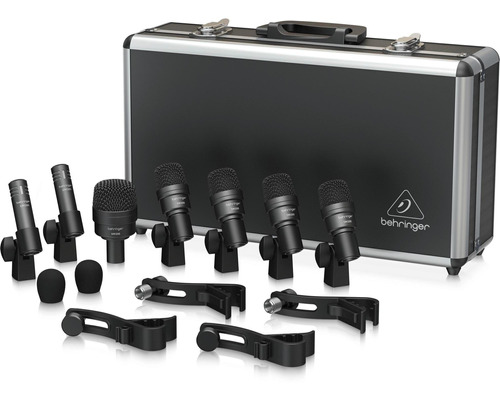 Microfonos Para Bateria Behringer Bc1200 7 Piezas Y Estuche