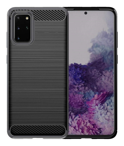 Funda Fibra De Carbono Compatible Con Samsung S20 Plus