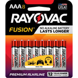 Rayovac Aaa Fusion Premium - Pilas Alcalinas, 824-8tfusk, Aa
