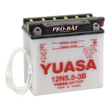 Bateria Yuasa 12n5.5-3b Yamaha Ybr Y Mas! Incluye El Fluido!