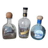 Botellas De Licor Vacías - Coleccionables - Con Corchos