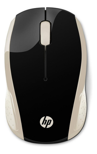 Mouse Inalámbrico Hp  200 Dorado