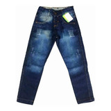 Calça Jeans Infantil Masculina Roupa De Menino Brim