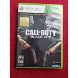 Call Of Duty Black Ops 360 Videojuego Completo Xbox Original