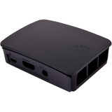 Carcasa Para Raspberry Pi 3 3b+ Case Oficial  Blanco Negro 