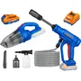 Aspiradora De Mano Inalambrica + Hidrolavadora 20v Wadfow | Envío gratis