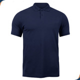 Kit 2 Camisetas Gola Polo Camisa Masculina Lisa Cinza Claro