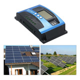 Controlador De Carga Solar Lcd 60a 12v/24v Mppt Usb 5v Qsw