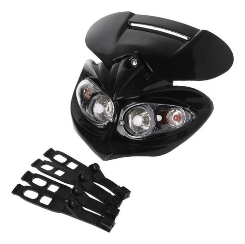 Faros Delanteros De Motocross Universal Carenado Alto/