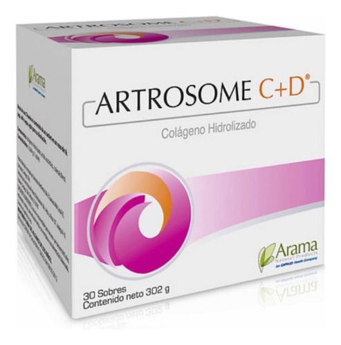Oferta! Artrosome 30 Sobres Colágeno Hidrólizado+vit Cd 