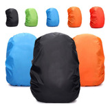 Capa De Chuva Para Mochila 45l Preta Impermeável 