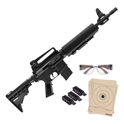 Carabina Crosman M4-177 Kit Cal. 4.5mm Accesorios Multipump Negro 1143 Mm | Meses sin interés