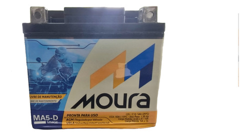 Bateria Moto Moura Honda Yamaha Polaris Kasinski  Original 
