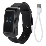 Reloj Grabador De Voz D6 1080p Con Pulsera Inteligente