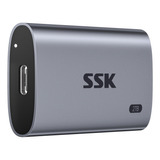 Ssk Unidad Externa Ssd Portatil De 2 Tb, Unidad De Estado So