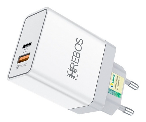 Carregador Para iPhone 11 12 Fonte Tipo C 20w Recarga Rápida