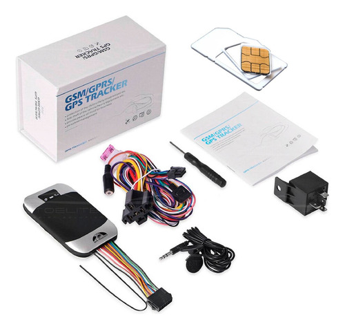 Gps Localizador Satelital Auto Moto Tk303g Control + Chip