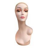 10 Cabeza De Maniquí Calva Para Mujer, Sombreros De Hombro