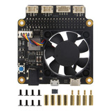 Geekworm Raspberry Pi 4b/3b+/3b X735 V3.0 Dc 6v-30v Ancho Vo