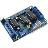 6 Unidades Motor Shield L293 Driver Puente H Arduino Uno 