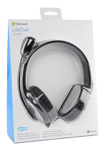 Kit 10 Microsoft Lifechat Lx-3000 Headset Usb Fone Microfone