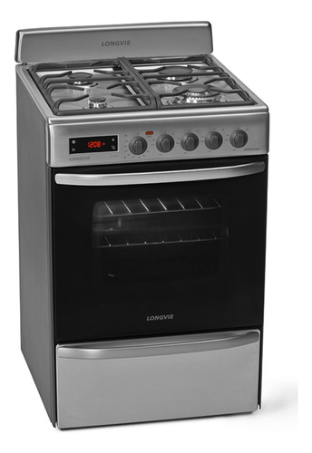 Cu Envio Gratis - Cocina A Gas Longvie 21501x Ac Inox