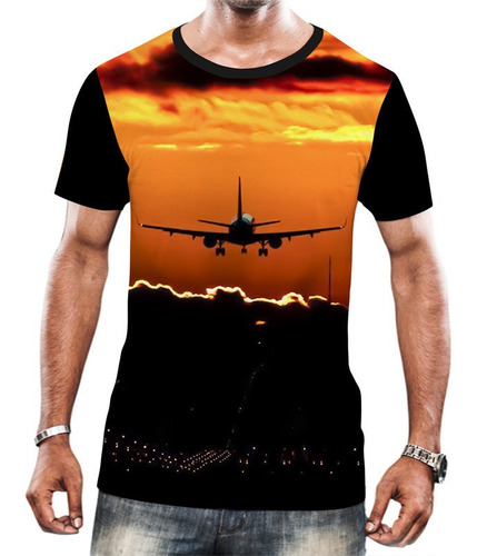 Camiseta Camisa Avião Aviação Ais Bus Aeroporto Airplane 2