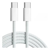 Cable De Carga Usb-c Carga Rapida Para Samsung + Iphone15