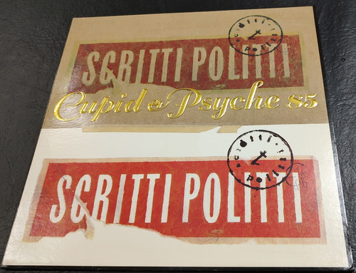 Scritti Politti Cupid & Psyche 85 Lp Usa 1ra Edicion Prince