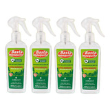 Spray Repelente Pack X 4 Basta Mosquito  Millanel 195 Ml 