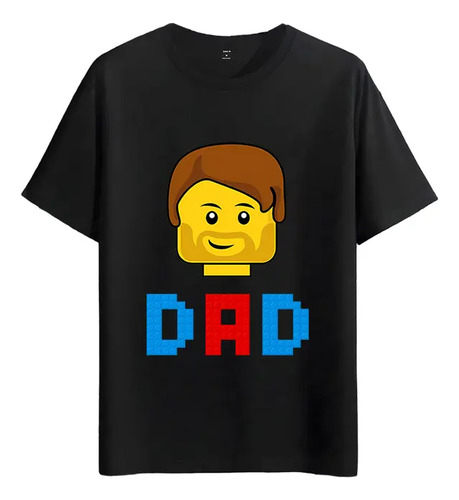 Tshirt Muscle Freaks Lego Dad Estilo Hombre Papá