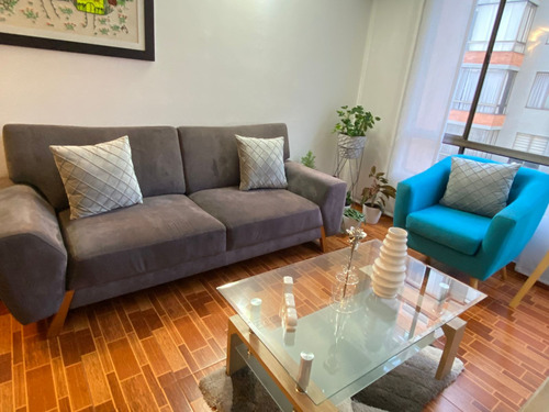 Juego De Sala: Incluye Sofa, Silla  Y Mesa De Centro