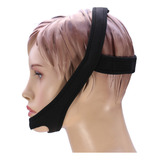 Snore Stop Strap New Woman Man Black Chin Jaw Dormindo