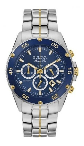 Reloj Bulova Marine Star 98b400 Original Time Square