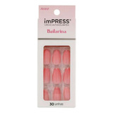 Kiss Unhas Autocolantes Bipam521 Impress Bailarina Fancy